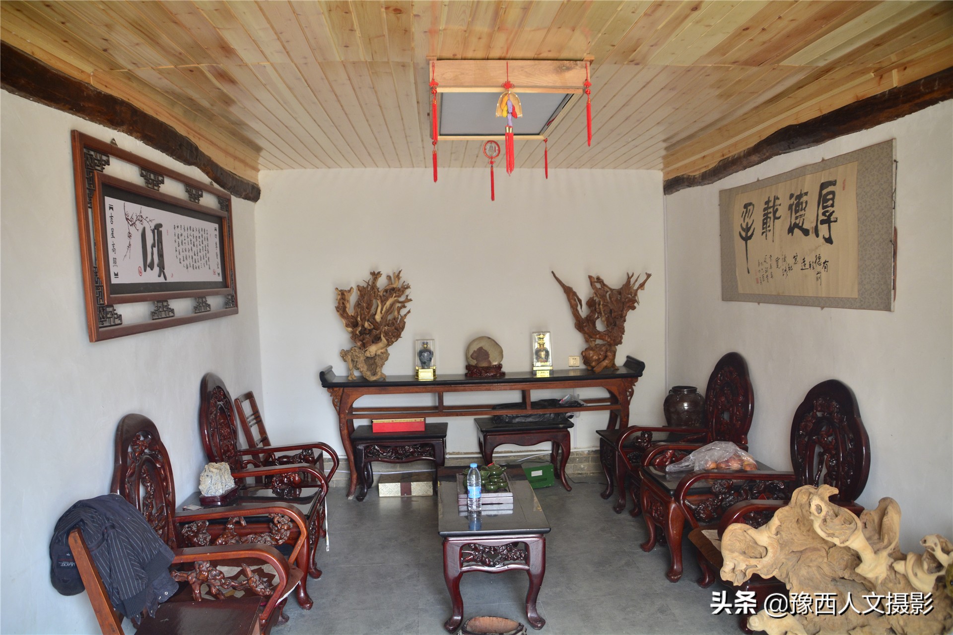 根雕老房子作品,倔强老头完整版