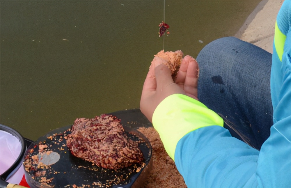 冬季红虫饵钓鱼的两种用法,冬季钓鱼虫饵的正确使用方法