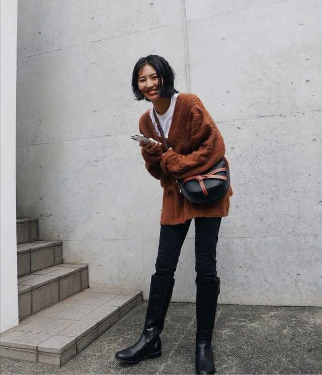 短靴中靴长靴到底应该怎么穿,小短腿穿长靴还是中筒靴