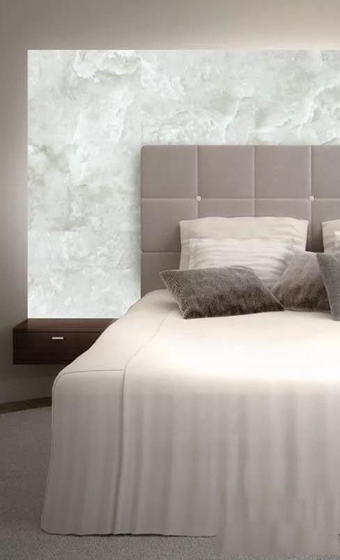 苹果店透光石材工艺,苹果店装修用的什么玻璃