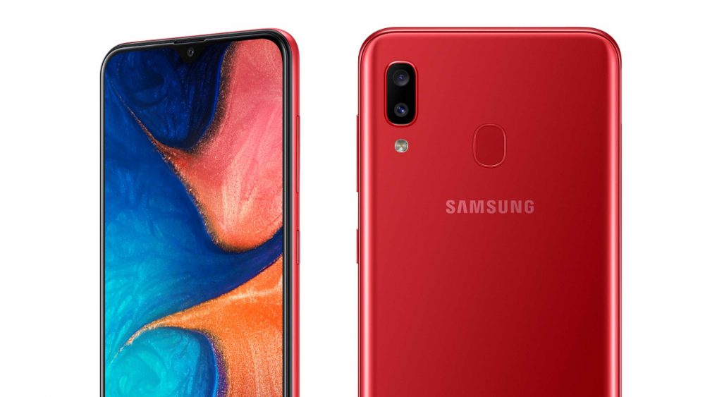 三星GalaxyA20在印度推出,售价人民币约1212元