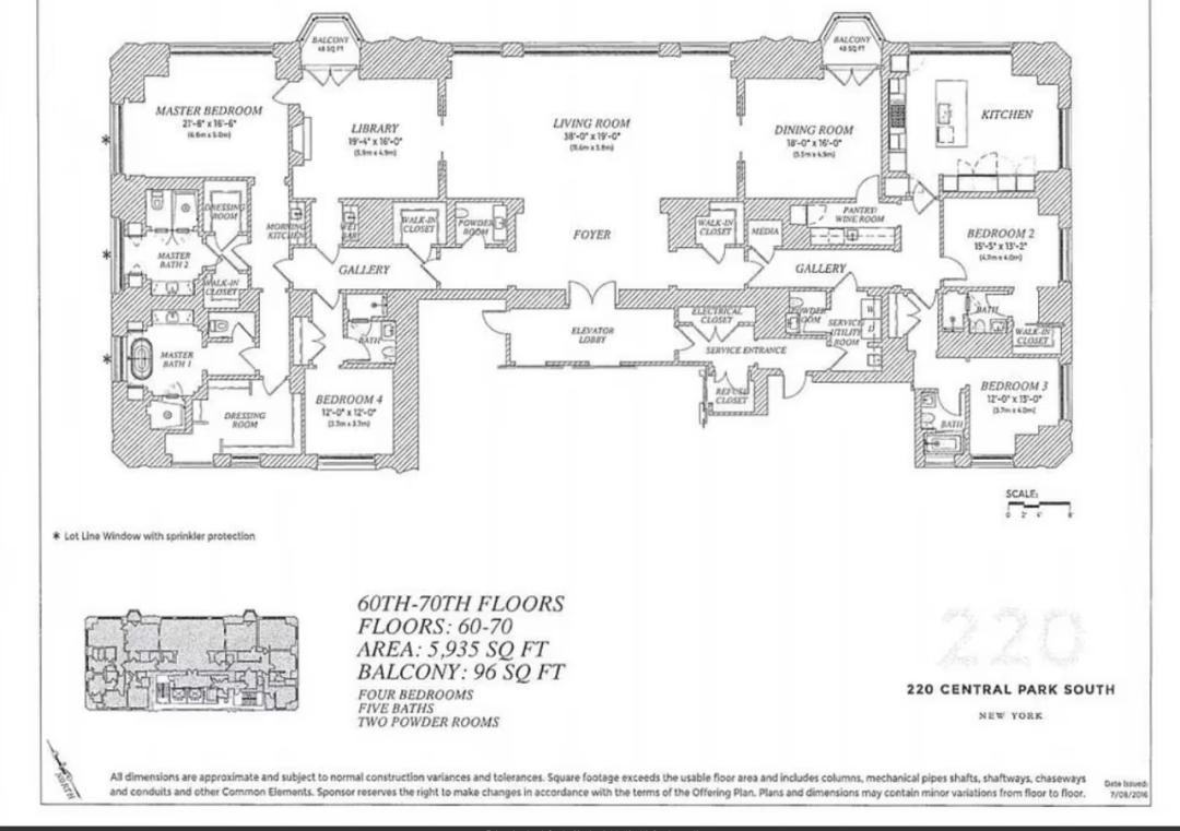 奢发┃10亿，室内设计真绝！432ParkAve顶楼二手叫卖全球顶豪动态