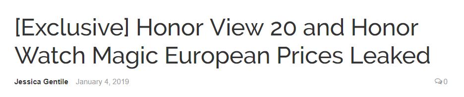 荣耀v20最新什么价格,2019年荣耀v20值得购买吗