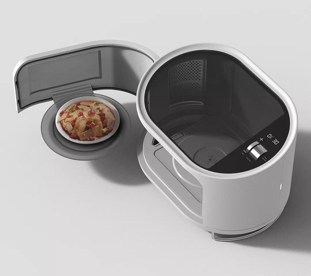 橱柜设计微波炉摆放设计,微波炉隐藏设计