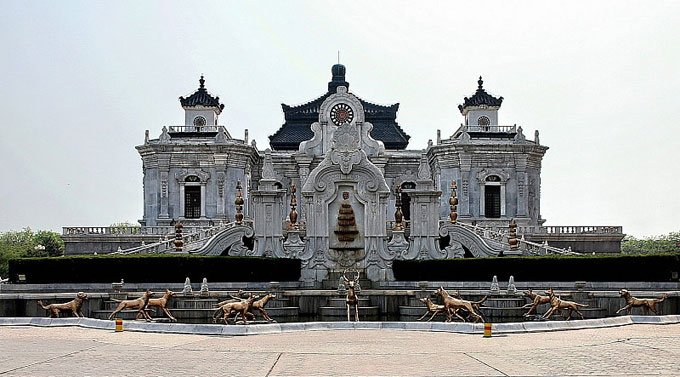 中国有哪些地方仿建过明清北京城,明清时的北京城复原图