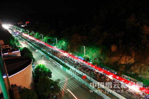 浙江丽水缙云的仙都风景区,夏天缙云仙都风景区