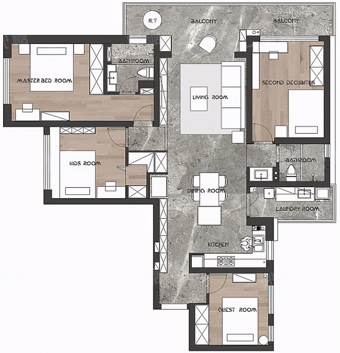 126平方现代简约风高级大气上档次,122平现代简约风格大气有质感十足