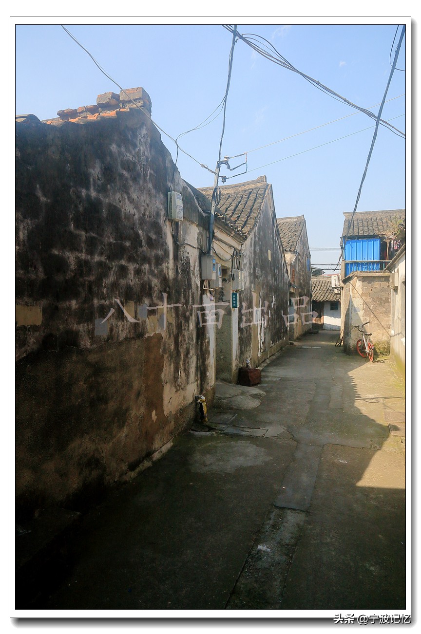 宁波北仑小港布旗岭石屋古村,大碶头古村