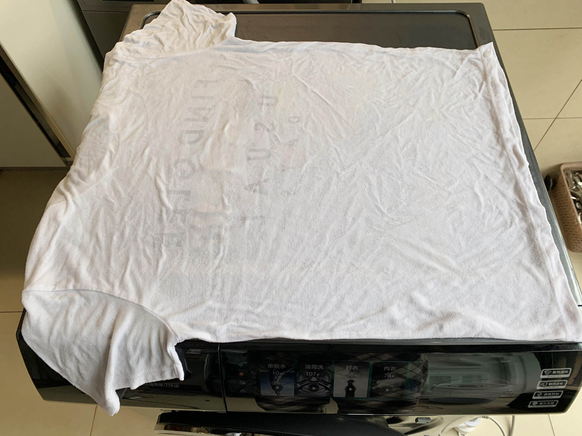 滚筒洗衣机烘干实测,云米洗衣机烘干效果