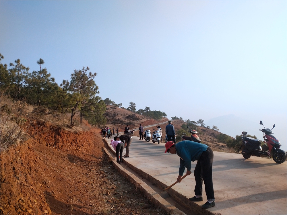 四川会东大梨树村,会东松坪镇大梨树村