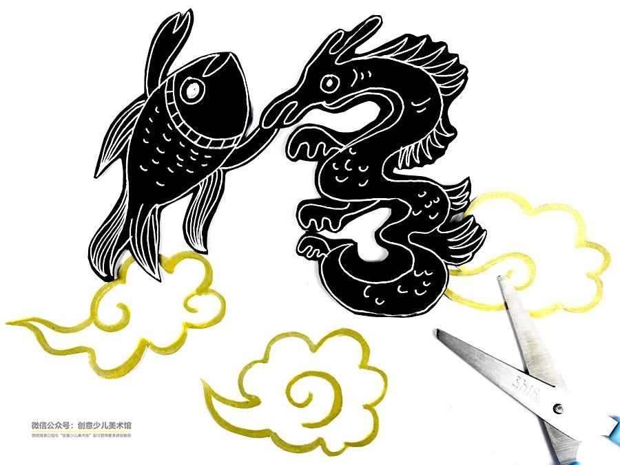 萌趣水墨人物儿童画,古装人物画儿童画教程