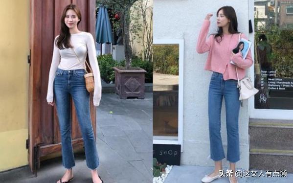 现在很火的裤子穿上立马显瘦10斤,选对裤子提升气质