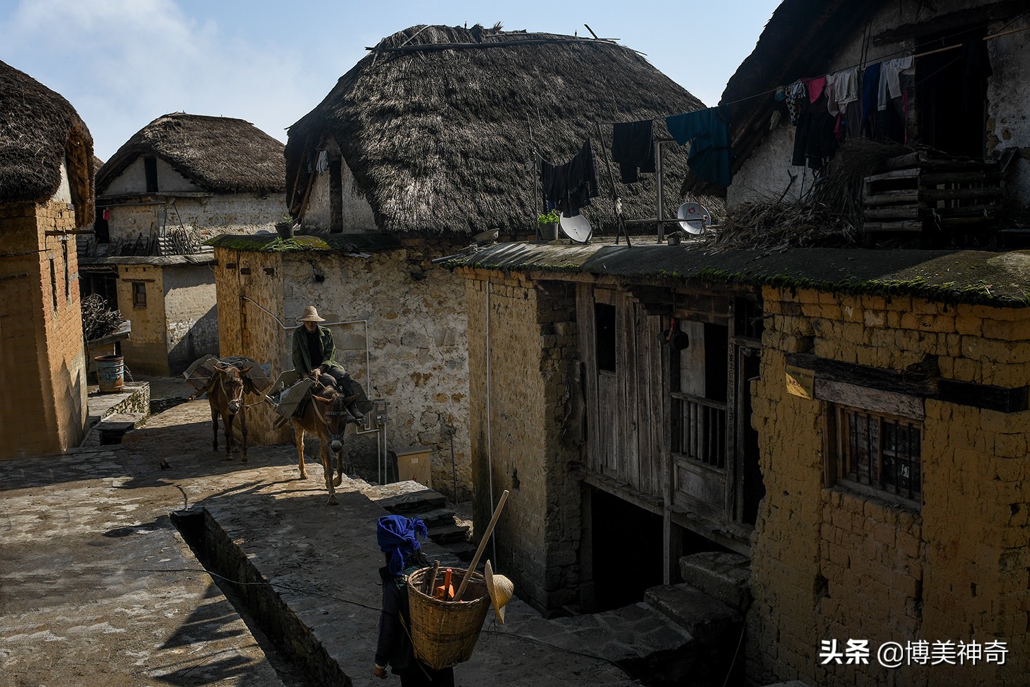 红河哈尼族彝族自治州阿者科村,云南元阳哈尼梯田阿者科村