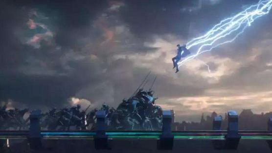 雷神索尔最燃的片段复联四,索尔跟锤子