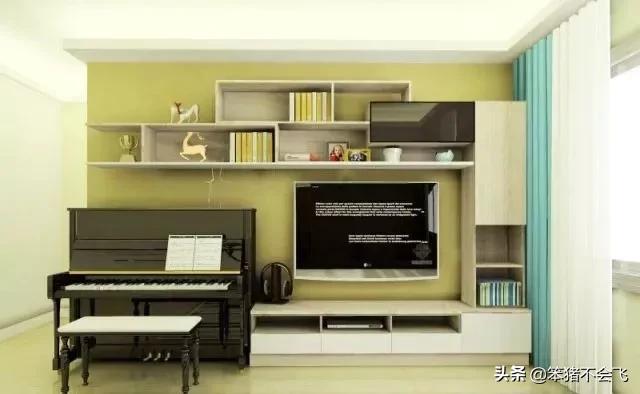 儿童房钢琴摆放效果图,卧室钢琴摆放效果图