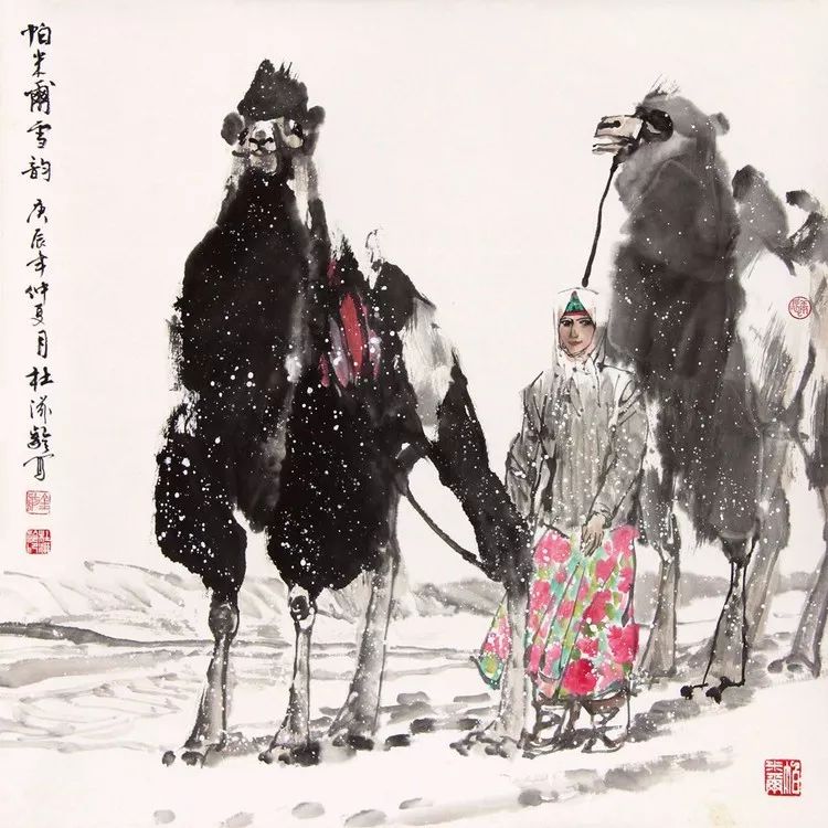 他从一个普通的美术编辑，到成就斐然的专业画家