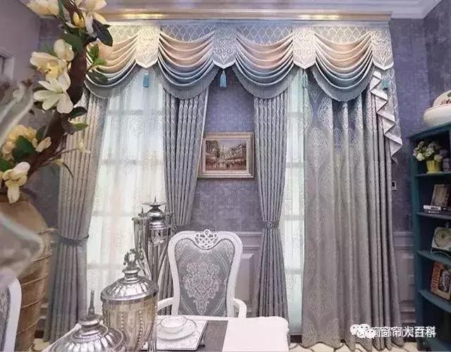窗帘帘头款式搭配效果图大全,家有窗帘推荐