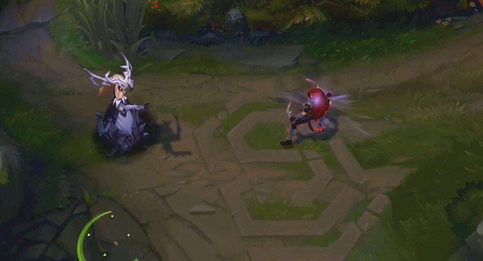 lol安妮冰霜烈焰皮肤特效,lol冰霜女巫皮肤反场