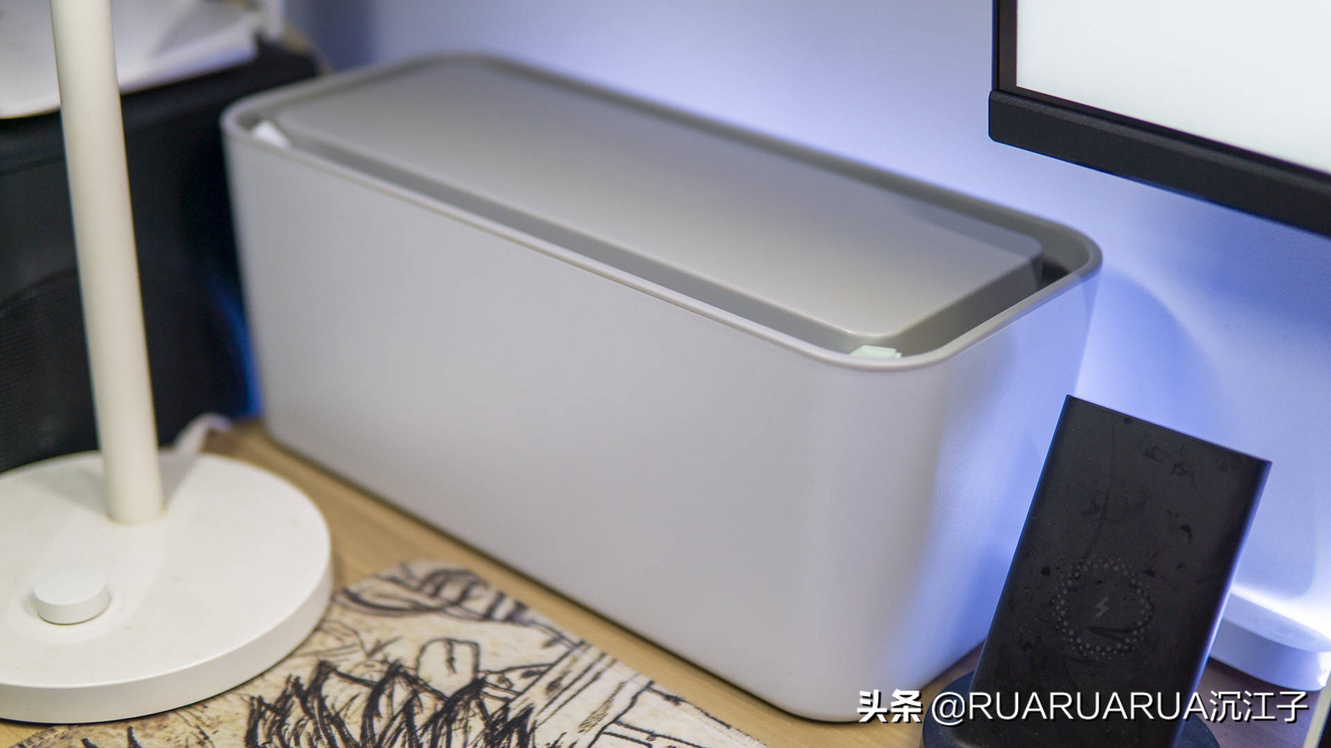 桌面排插线材收纳,orico收纳盒怎么插