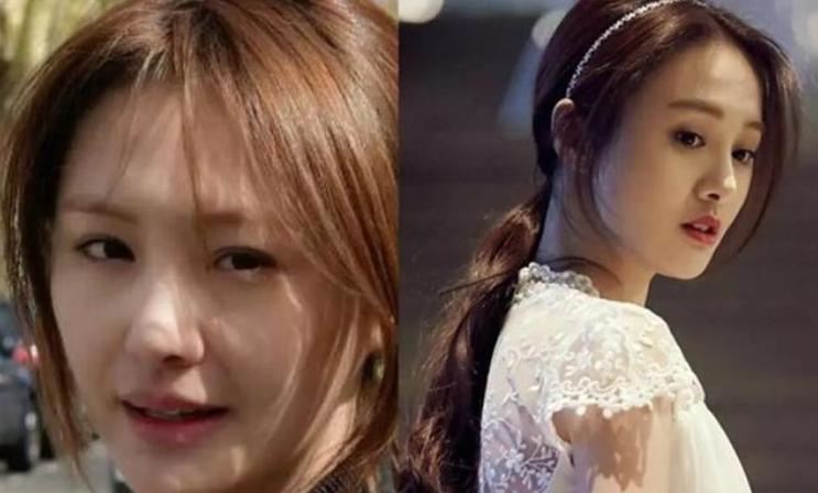 6位明星化妆前后颜值对比,明星化妆前后对比蒋雯丽