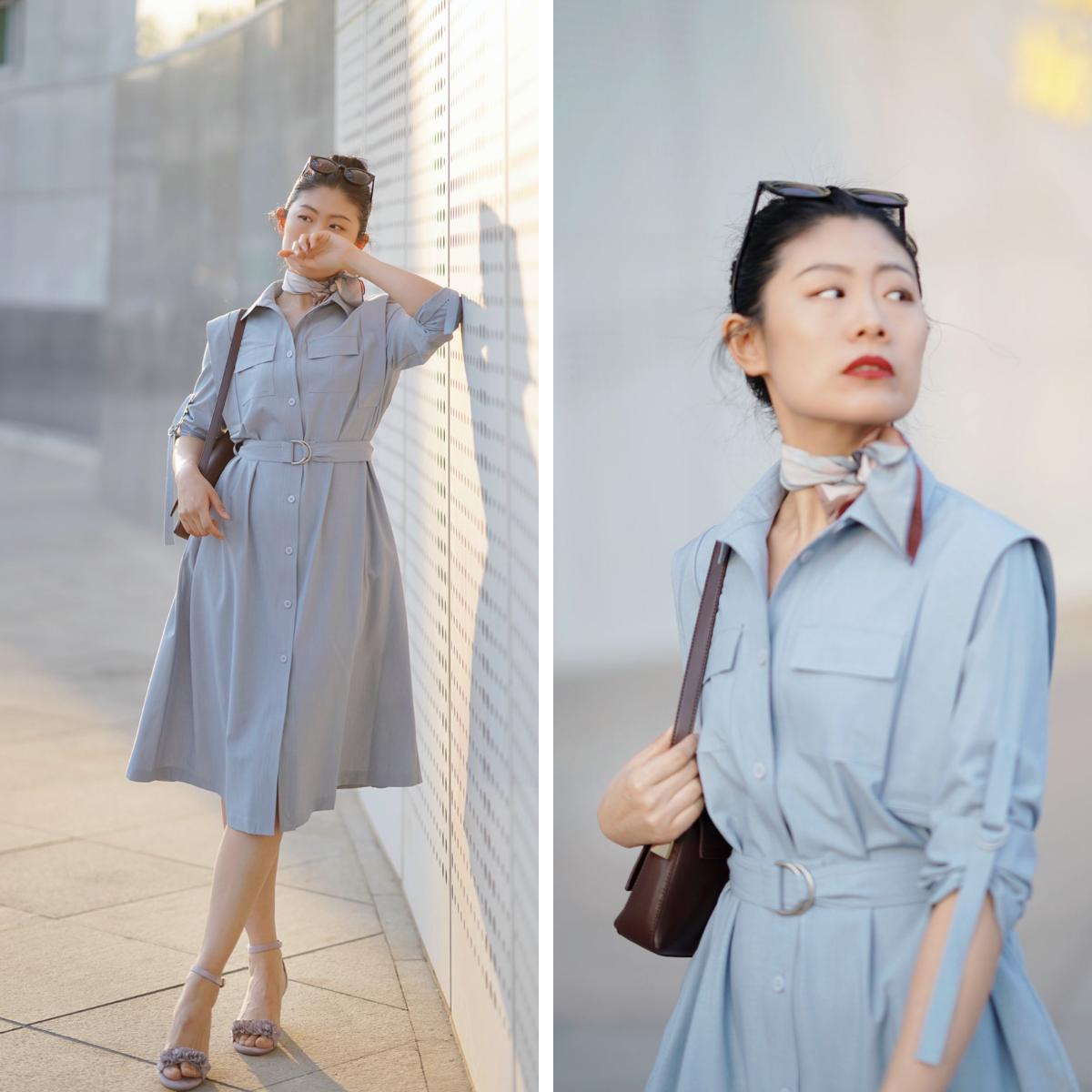 裙装慵懒风长裙,裙装慵懒文艺