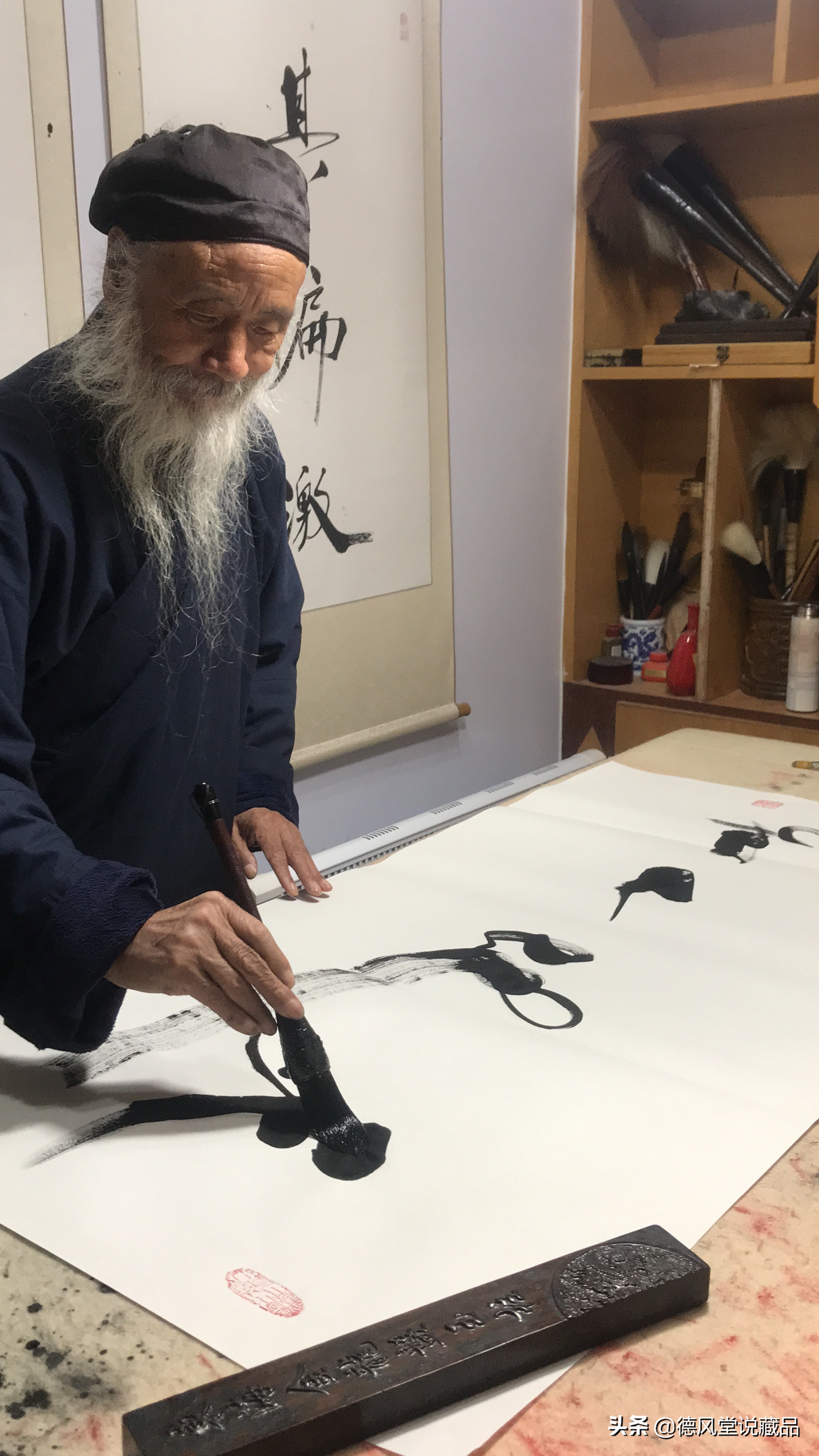 任法融天道酬勤多少钱,任法融书法山高水长作品欣赏