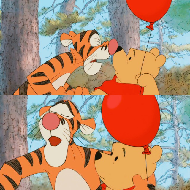 「小熊维尼背景图」点赞收图