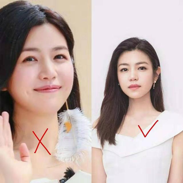 脖子粗短怎么穿好看,脖子修长怎么穿衣服