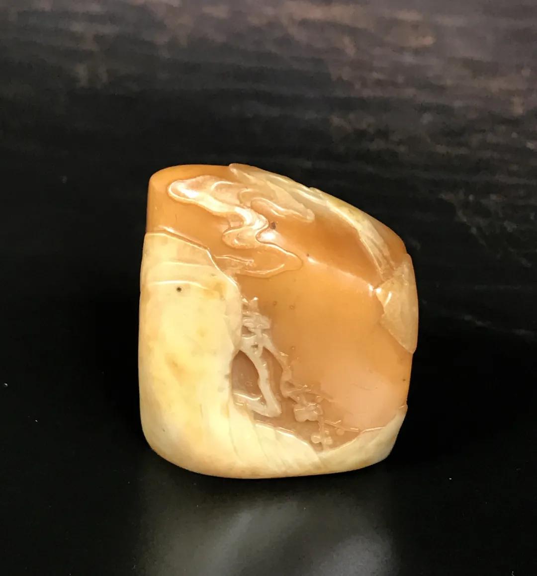 老林捡漏寿山田黄,姚春茂田黄