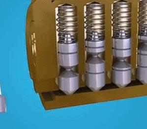 门把手动图,极简门锁怎么打开