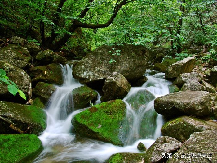 河南洛阳山水风景,洛阳养子沟快捷酒店