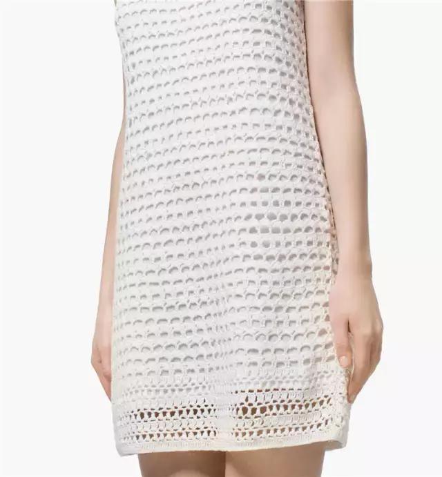 钩针编织女士连衣裙视频图解过程,郁金香钩针连衣裙图案图解