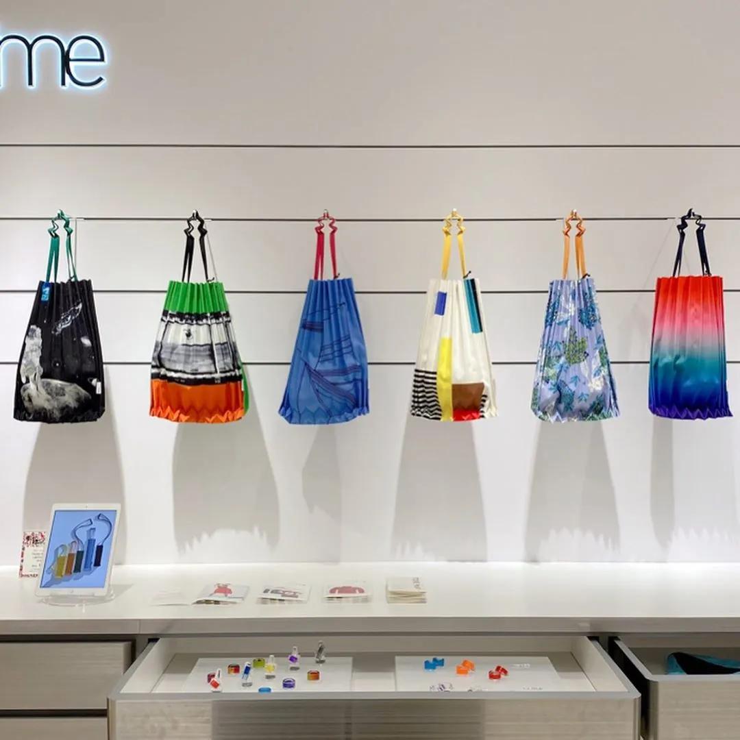 菱格褶皱链条包三宅一生,三宅小众菱格包