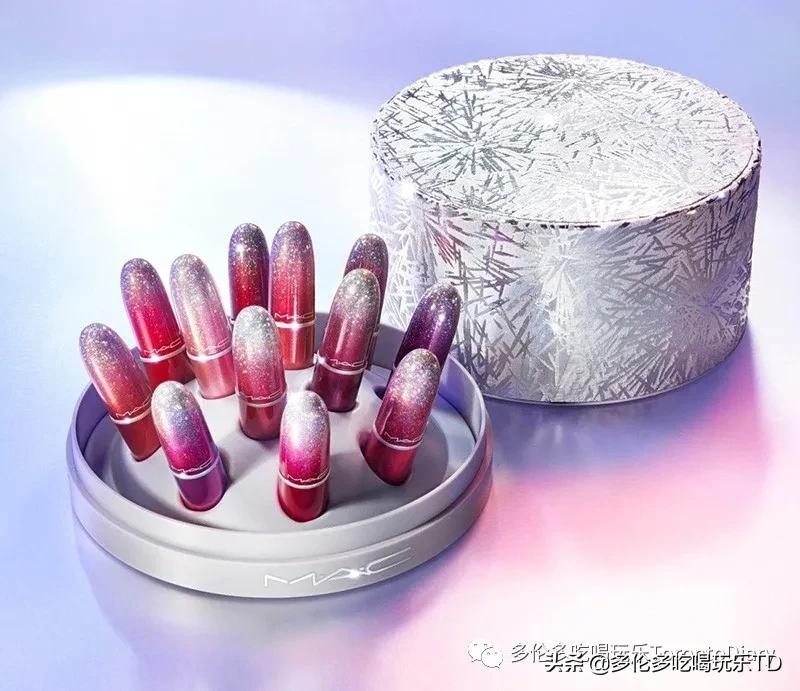 mac圣诞限定新年限量口红礼盒套装,mac圣诞礼盒