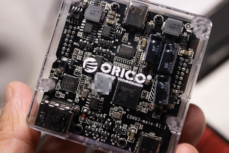 orico透明usb3.0集线器,oricotypec多功能集线器