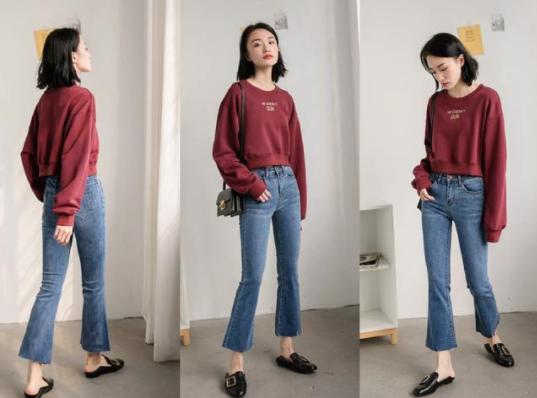 t恤牛仔裤怎么搭配显时尚,牛仔裤搭配t恤怎样穿比较漂亮