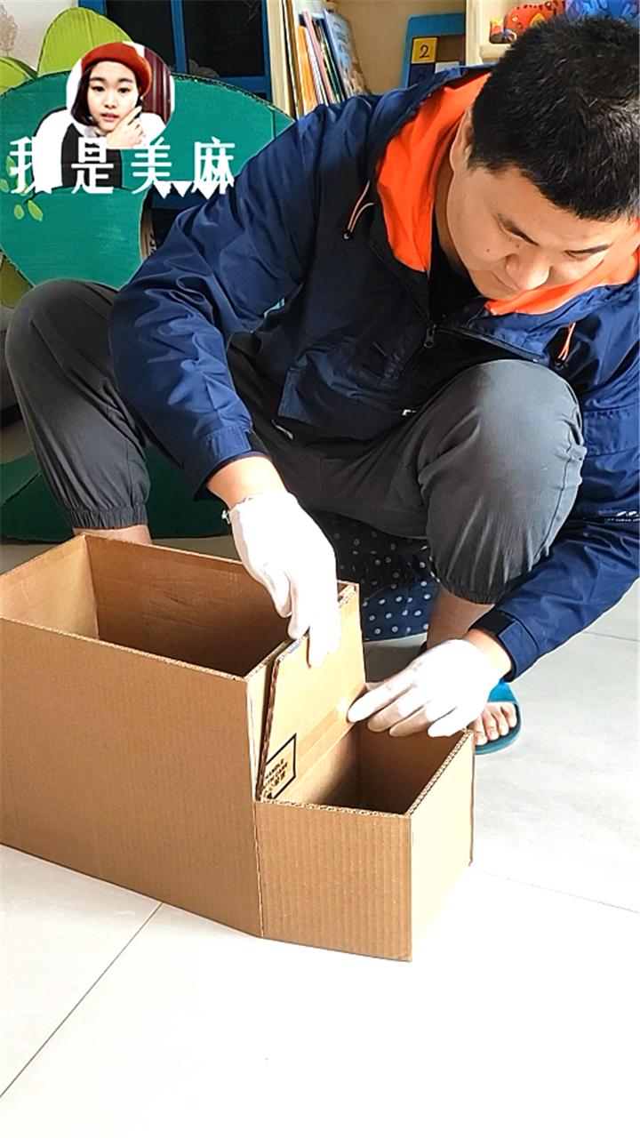 纸箱可以做幼儿园什么手工,手工纸箱校车制作方法