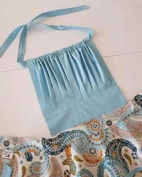 自制收纳小布筐超好看,碎布做有盖子的收纳筐