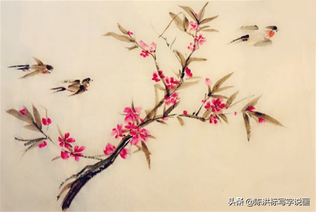 张馨予曝画国画全过程,张馨予最漂亮的一幅中国画