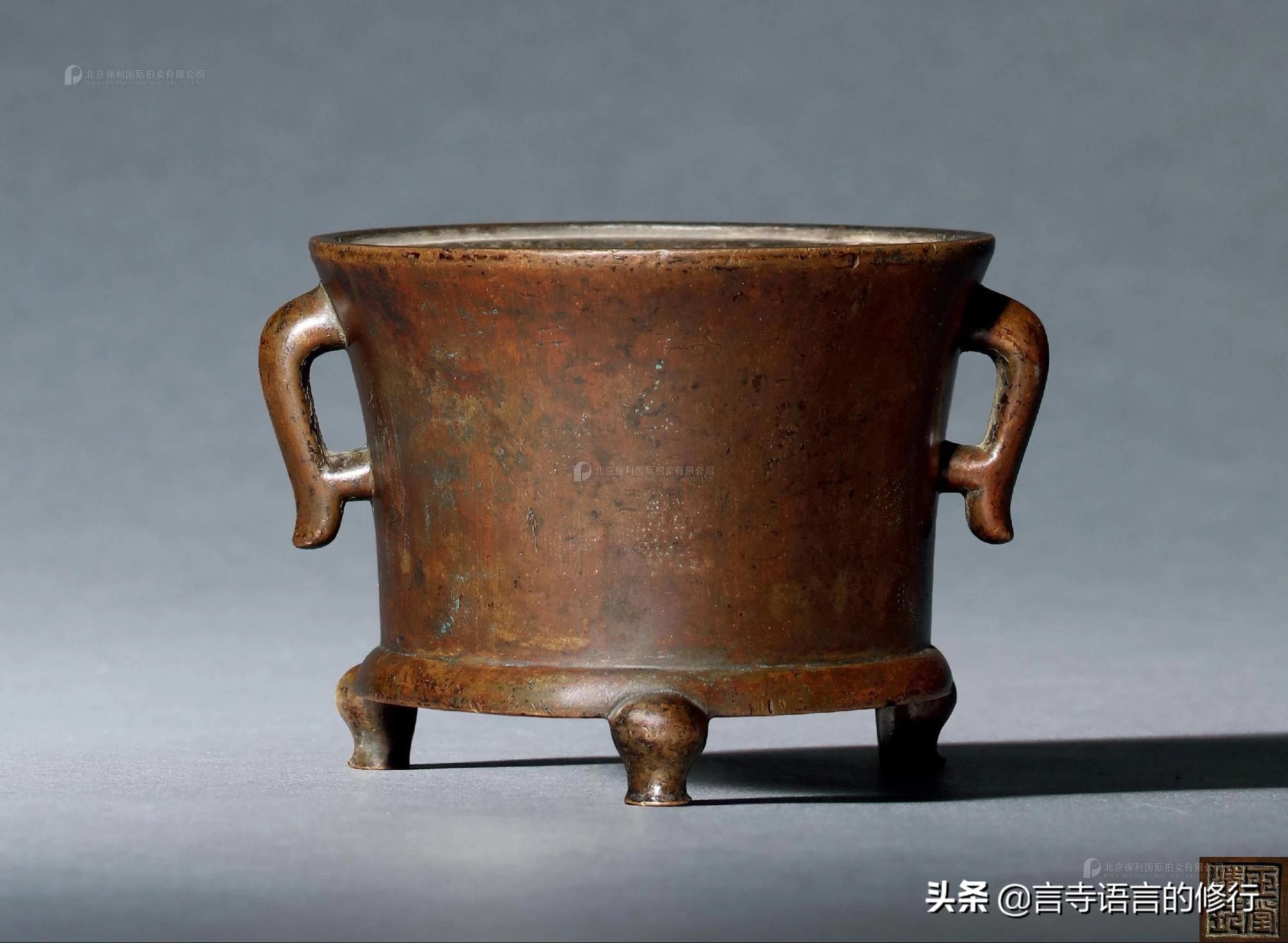 明清铜炉款识一览表,杨馨明清铜炉真品图片