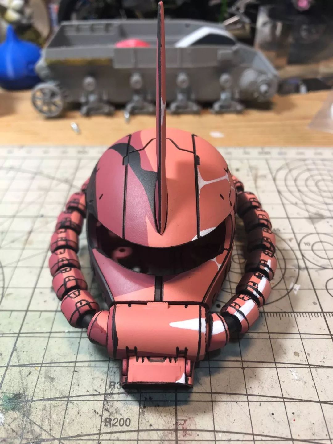 动漫基础入门教学板绘,高达模型星空喷涂教程