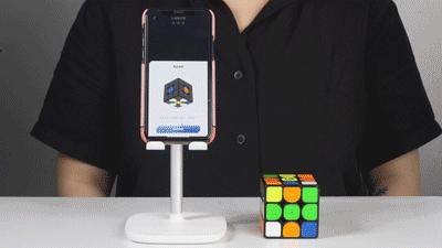 魔方小站站长快速复原三阶魔方,初学者三秒复原魔方教程