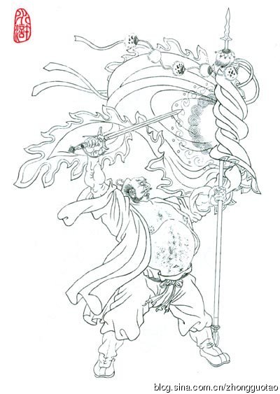 牛牧野水浒扑克,牛牧野水浒人物