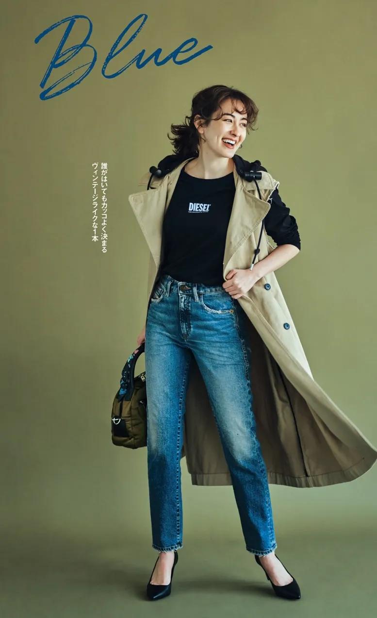 日本杂志推荐穿搭,日本ol通勤穿搭