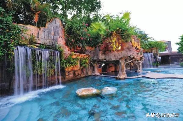 天下最美的温泉仙境,人间仙境美如画的温泉