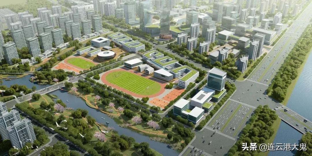 赣榆徐福片区城市设计效果图首发，一座现代化城市即将华丽呈现