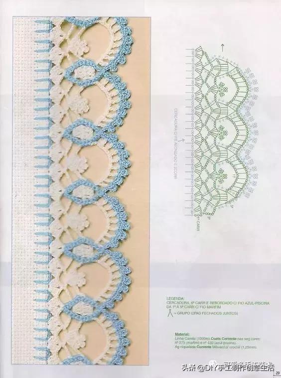 漂亮的钩针桌布衣,钩针钩织漂亮桌布衣图解