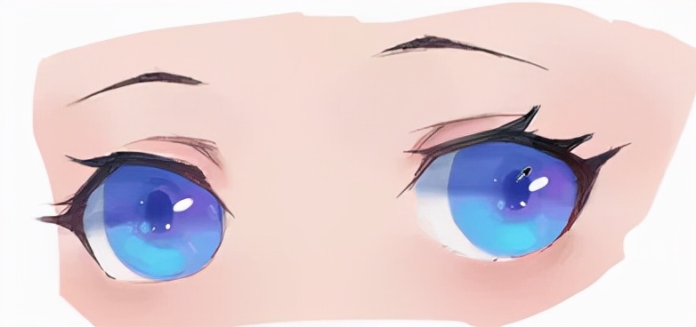 眼睛画法绘画教程,绘画可爱眼睛最简单的画法