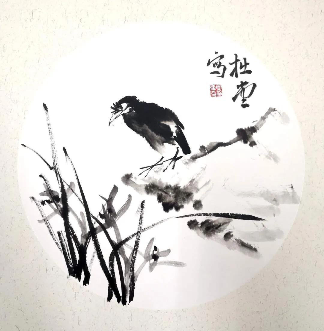 国画写意兰花作品图片欣赏,国画兰花欣赏精品