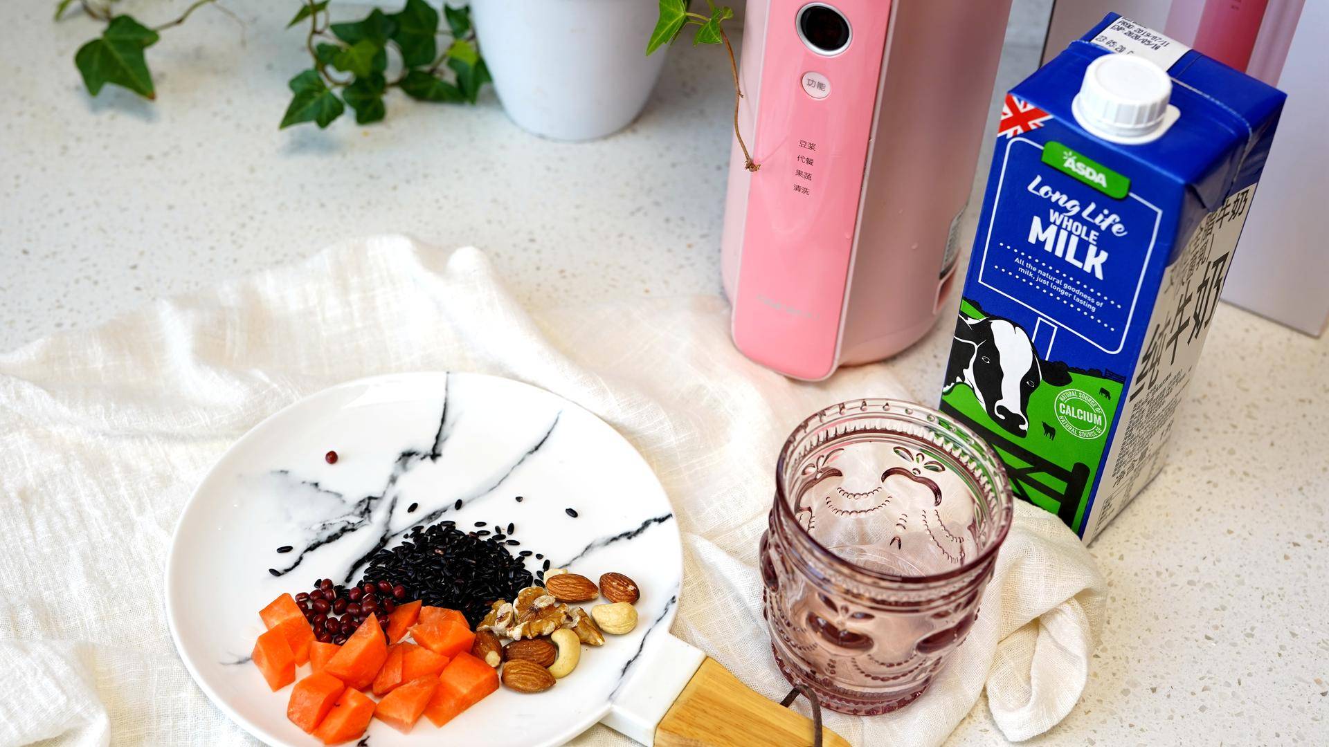 小破壁豆浆机食谱,迷你豆浆机米糊食谱100例